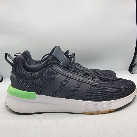 Adidas Racer TR21 Mens Size 10.5 Black Green White Shoes Athletic Sneaker GX4233 main image 9